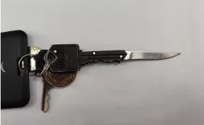 Кузбассовец замаскировал складной нож под ключ, чтобы пронести его в зал суда