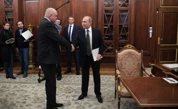 Фото: Владимир Путин встретился с врио главы Кемеровской области Сергеем Цивилёвым 1