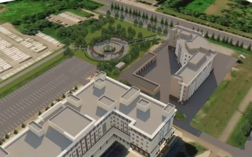 Фото: В Кемерове появится сквер с памятником рядом с новым зданием прокуратуры 1
