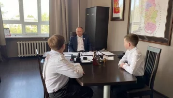 Фото: В Кузбассе школьники на время стали членами правительства 5