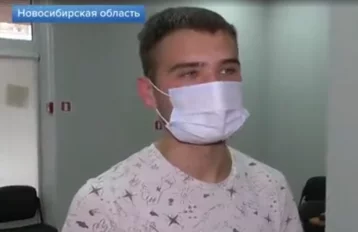 Фото: Получившего новую вакцину от COVID-19 горняка из Кузбасса показали на федеральном ТВ 1