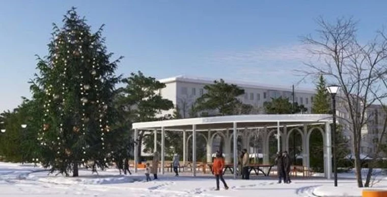 Фото: Глава Беловского округа показал, как будет выглядеть аллея «Юность» 2