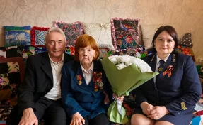 Ветераны «СУЭК-Кузбасс» принимают поздравления ко Дню Победы