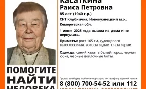 Ушедшая с дачи в халате пенсионерка пропала в Новокузнецком округе