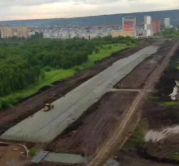 Фото: Илья Середюк рассказал о ходе строительства новой шестиполосной дороги в Кемерове 3