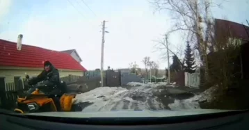 Фото: Кемеровские полицейские остановили нетрезвого мужчину на квадроцикле 1