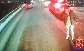 В Кемерове водитель автобуса распылил газовый баллончик в лицо водителю Audi