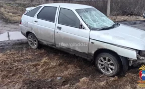 В Кузбассе водитель сбил женщину и скрылся с места ДТП