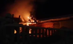 Пожарные спасли частный дом от огня из загоревшейся котельной: МЧС опубликовало видео