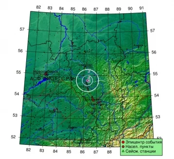 Фото: В Кузбассе ночью произошло землетрясение магнитудой 2,8 1