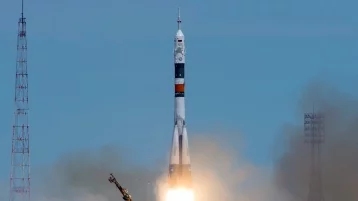 Фото: С Байконура стартовала ракета с кораблём «Ю.А. Гагарин» 1