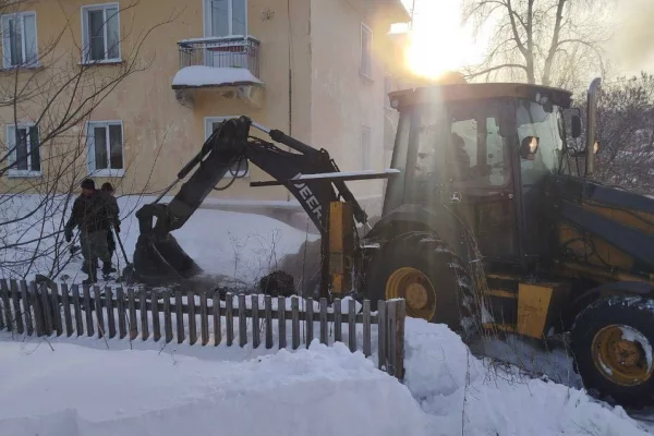 Глава Анжеро-Судженска рассказал об устранении порывов на сетях водоснабжения