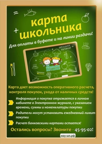 Фото: Кемеровские школьники смогут оплачивать обеды специальными картами 1