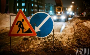 Кемеровчане утром 13 января встали в 10-балльных пробках