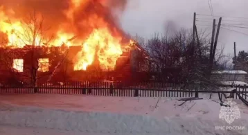 Фото: В Кировской области 2 человека погибли при пожаре в социальном доме 1