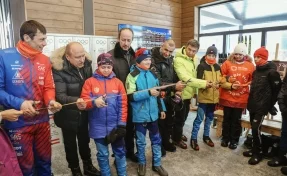 Звёздный старт: в Шерегеше открылись горнолыжная школа УГМК и лыжный клуб олимпийца Александра Бессмертных