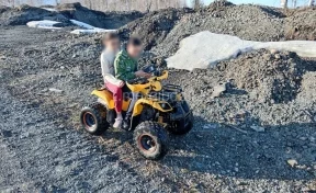 В Шерегеше задержали 12-летнего мальчика на квадроцикле