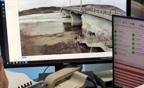 В Кемерове видеокамеры начали транслировать уровень воды в Томи и Искитимке